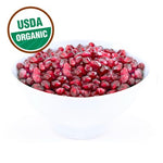 Fresh frozen organic pomegranate arils